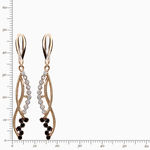 Earrings With zircon 19032849